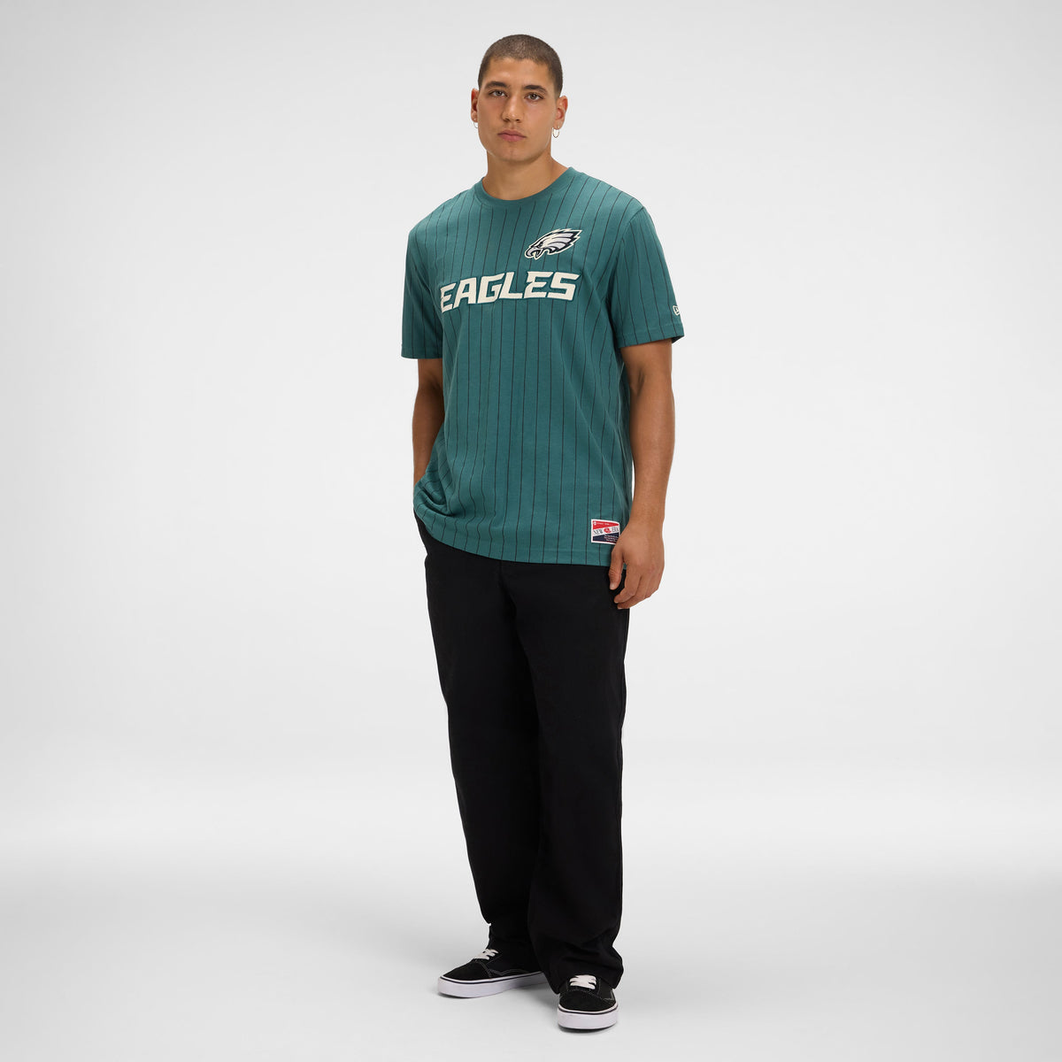 Chicago Bears Throwback Retro Pinstripe T-Shirt