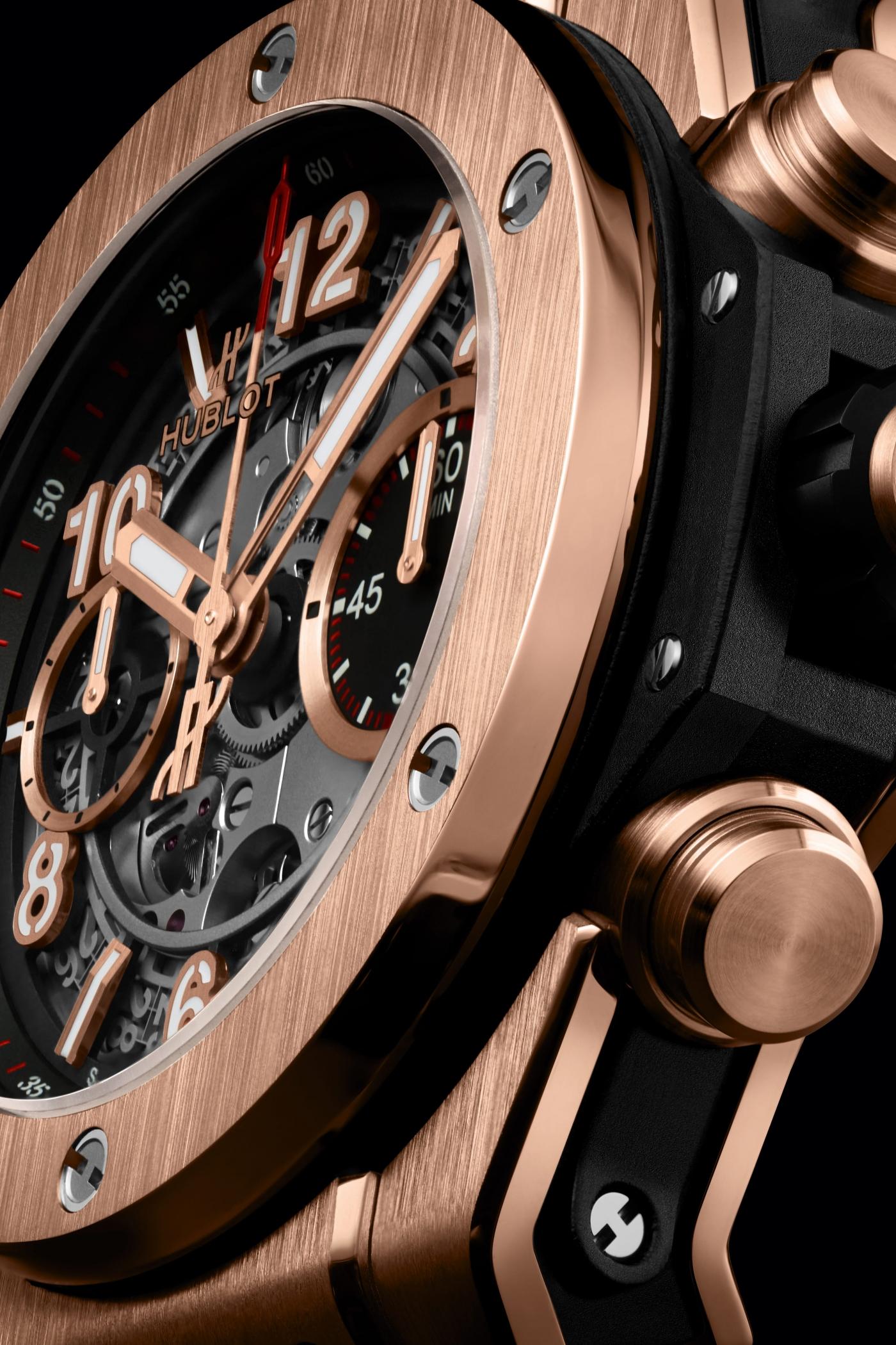 Big Bang Automatic Chronograph Men-s 18K King Gold Watch