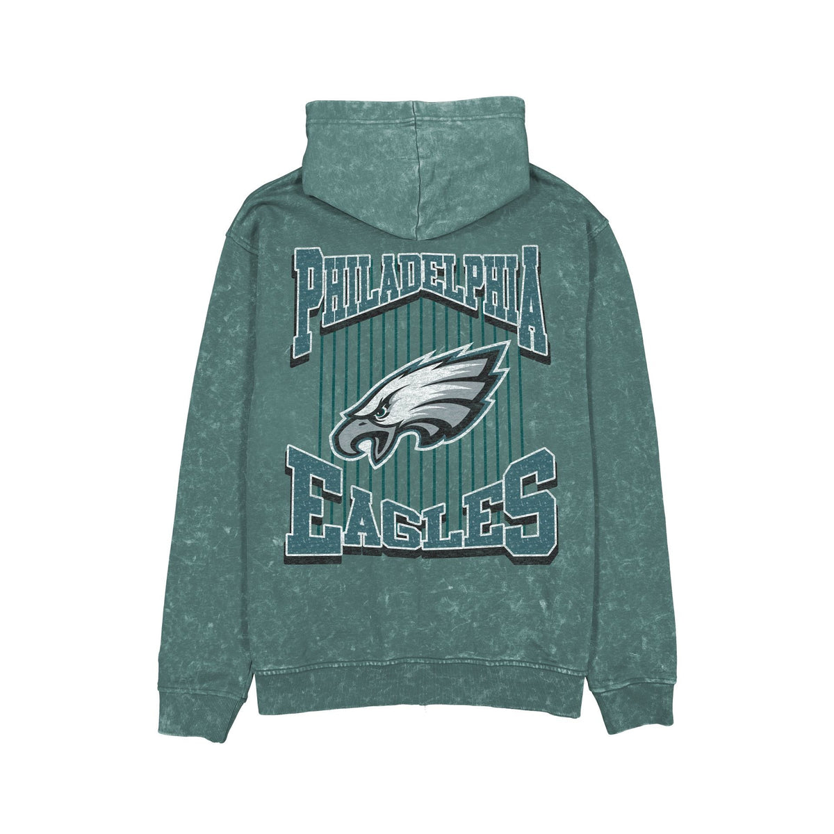 Philadelphia Eagles Washed Graphic Full-Zip Hoodie