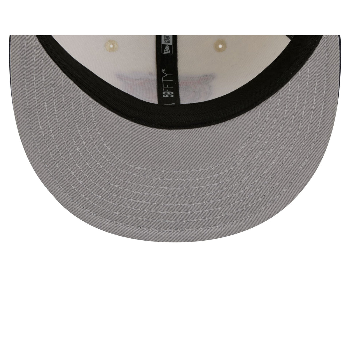 Chicago Bears Chrome White Basic 59FIFTY Fitted Hat