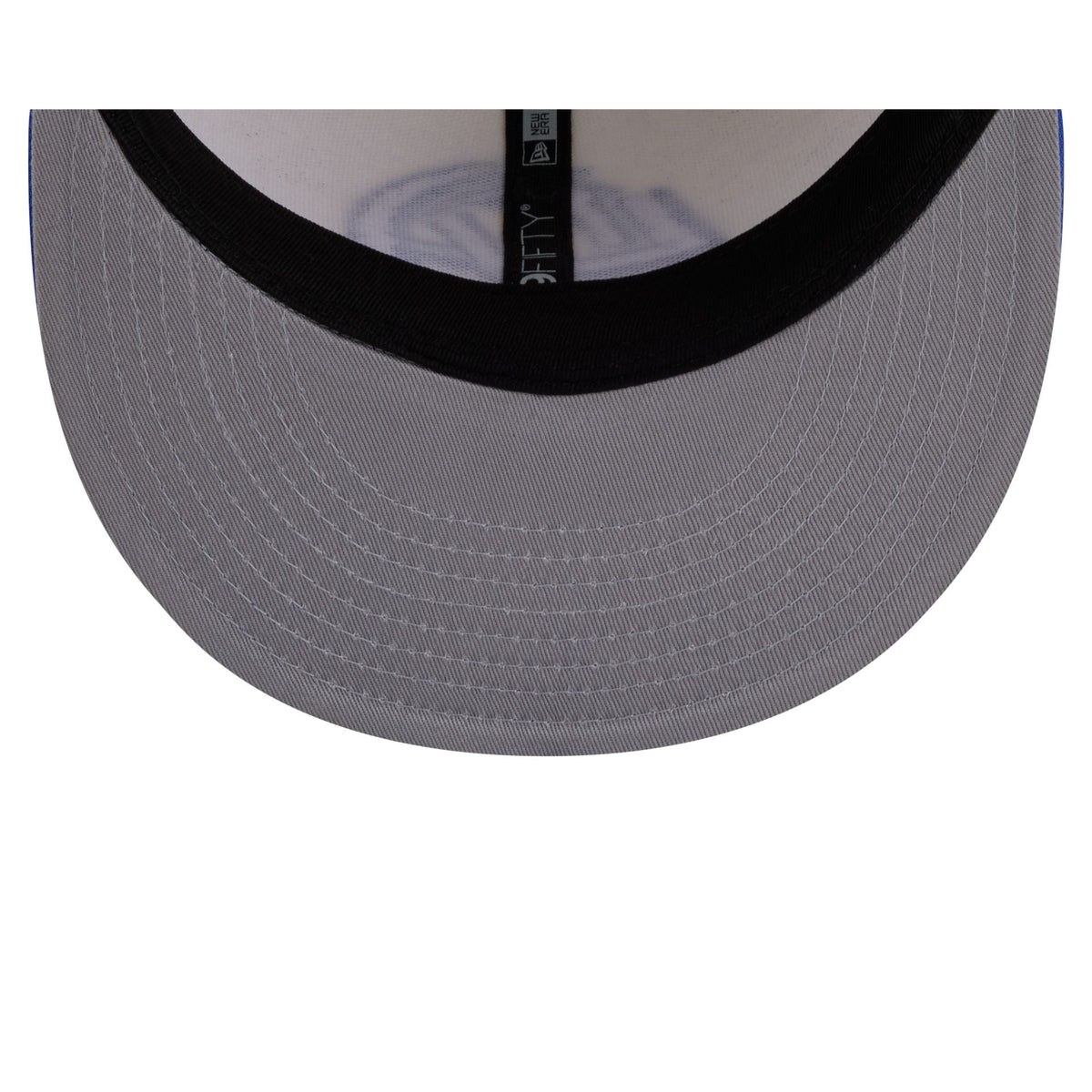 Los Angeles Rams Chrome White Basic 59FIFTY Fitted Hat