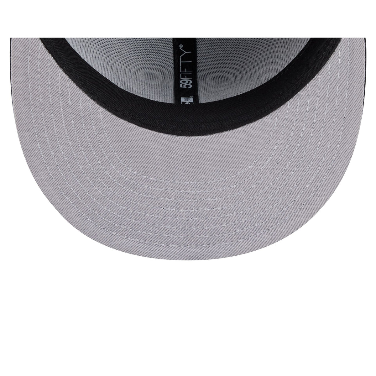 Philadelphia Eagles Black and White Basic 59FIFTY Fitted Hat