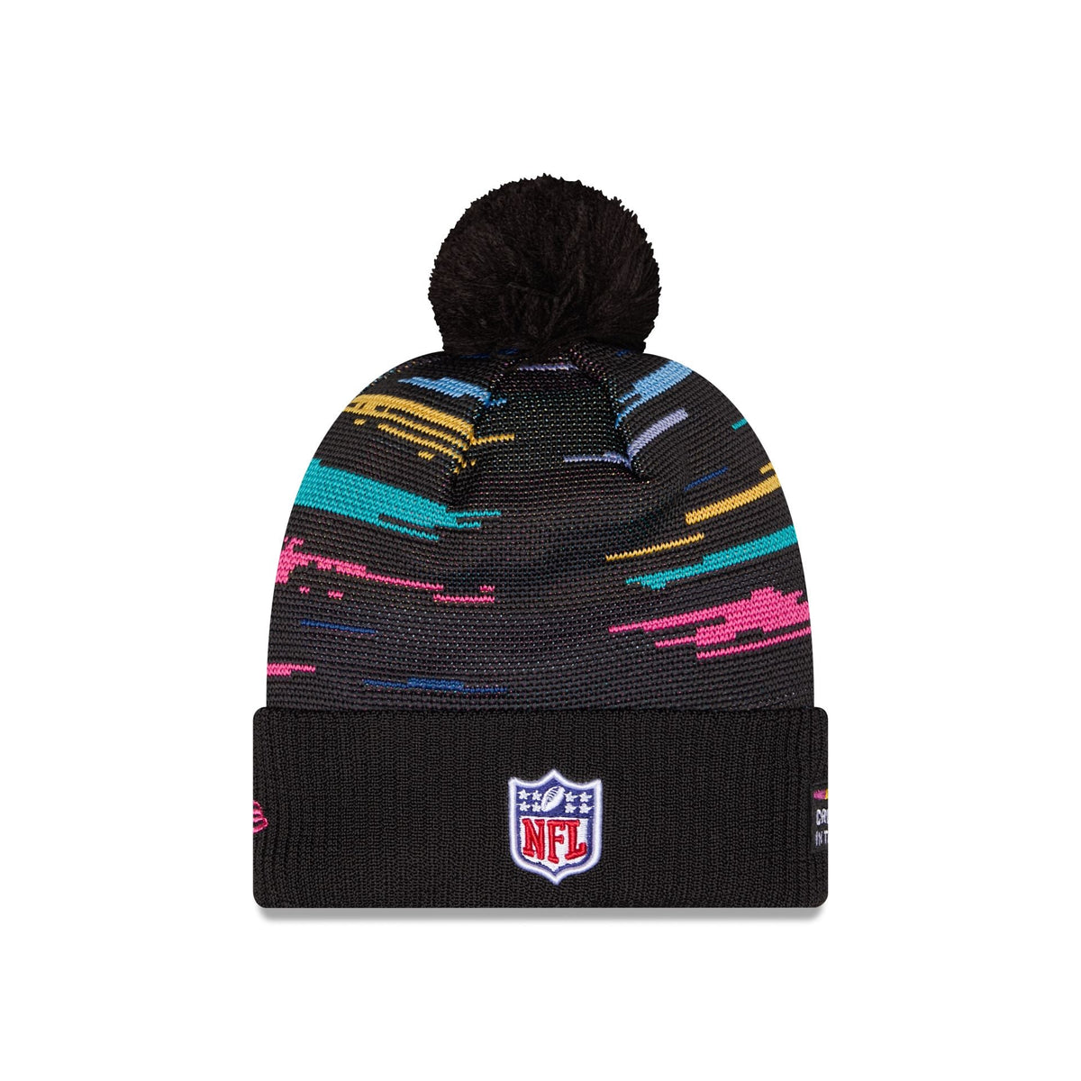 Las Vegas Raiders 2026 Crucial Catch Kids Pom Knit Hat