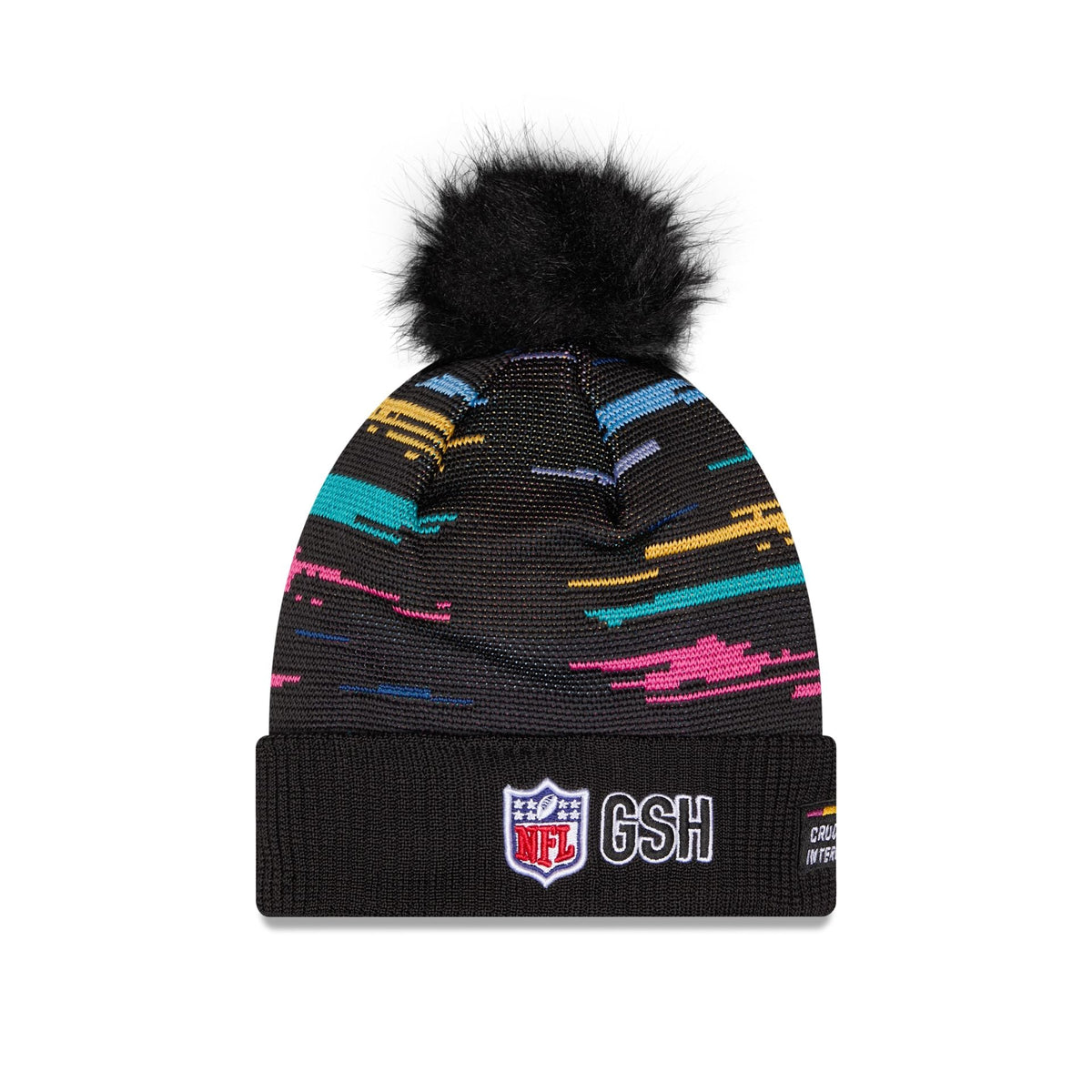 Chicago Bears 2026 Crucial Catch Women's Pom Knit Hat