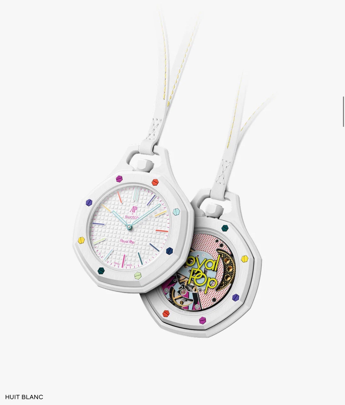 Audemars Piguet × Swatch Royal Pop – Huit Blanc (SSX03W100N)