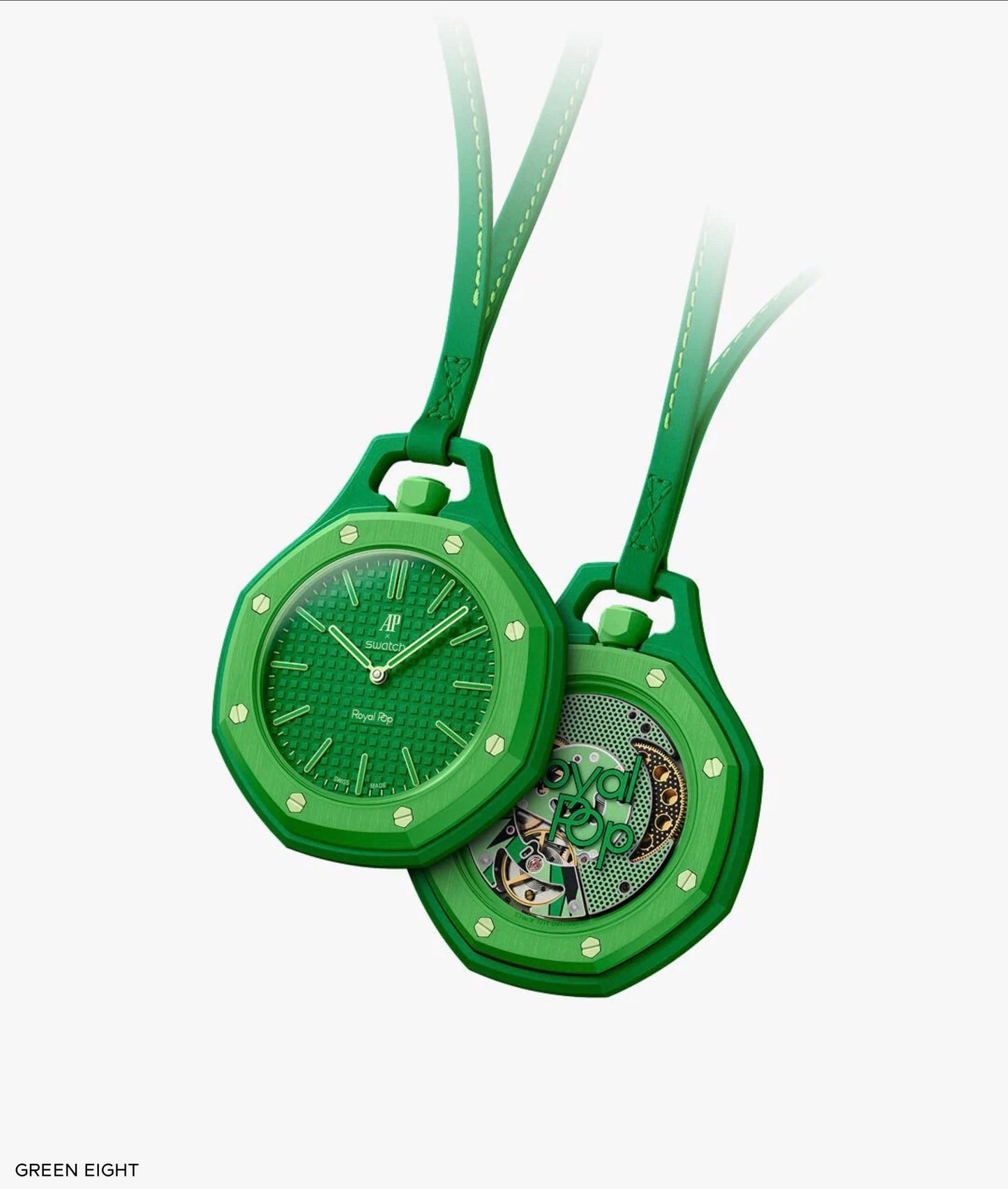 Audemars Piguet × Swatch Royal Pop – Green Eight (SSX03G100N)