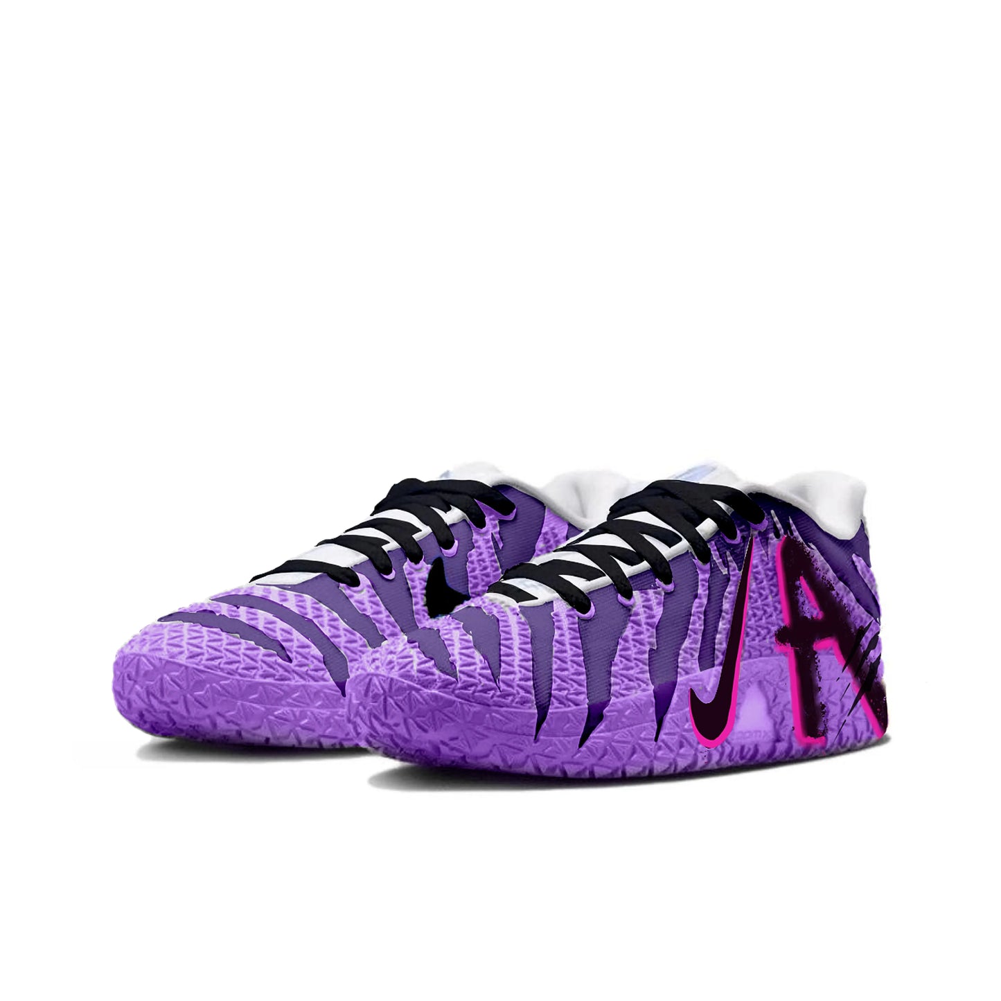 Nike Ja 3 'Purple' [Customized]