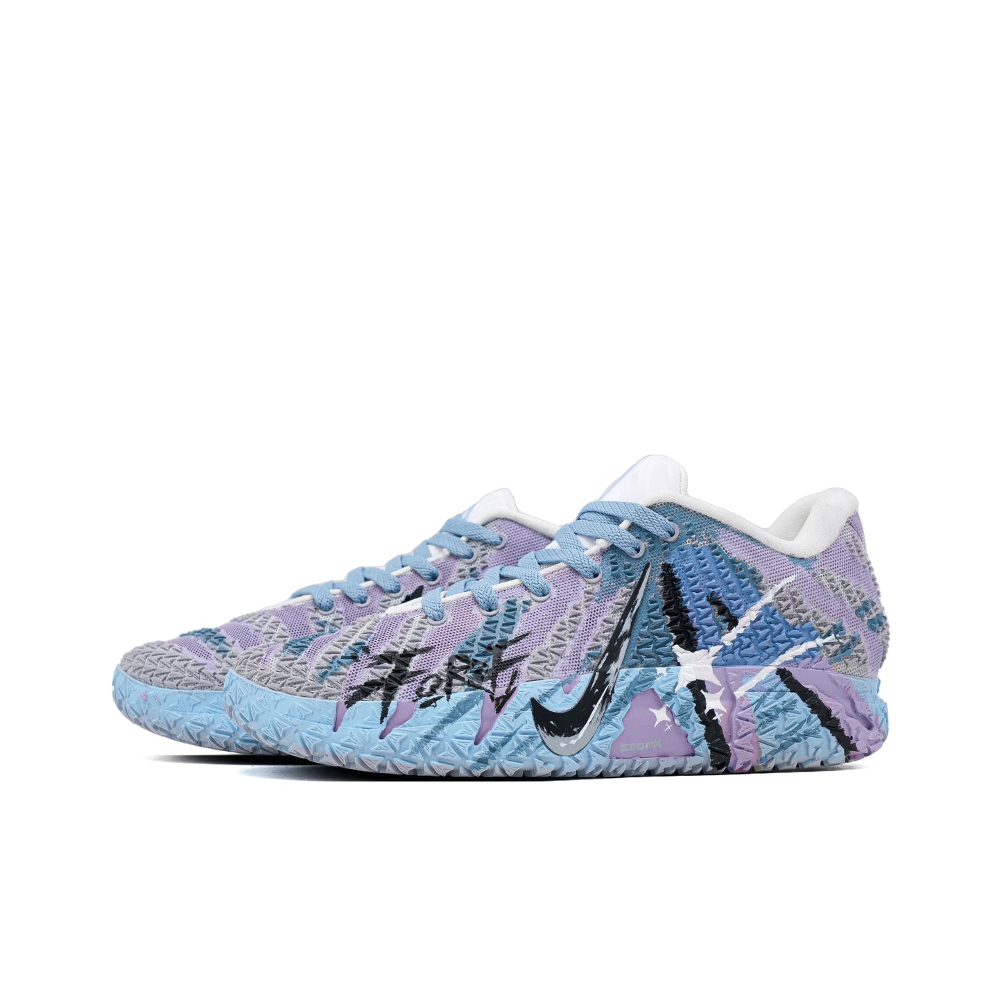 Nike Ja 3 'Purple Star' [Customized]