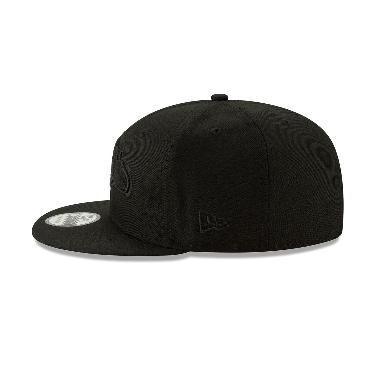 Baltimore Ravens Basic Black On Black 9FIFTY Snapback Hat