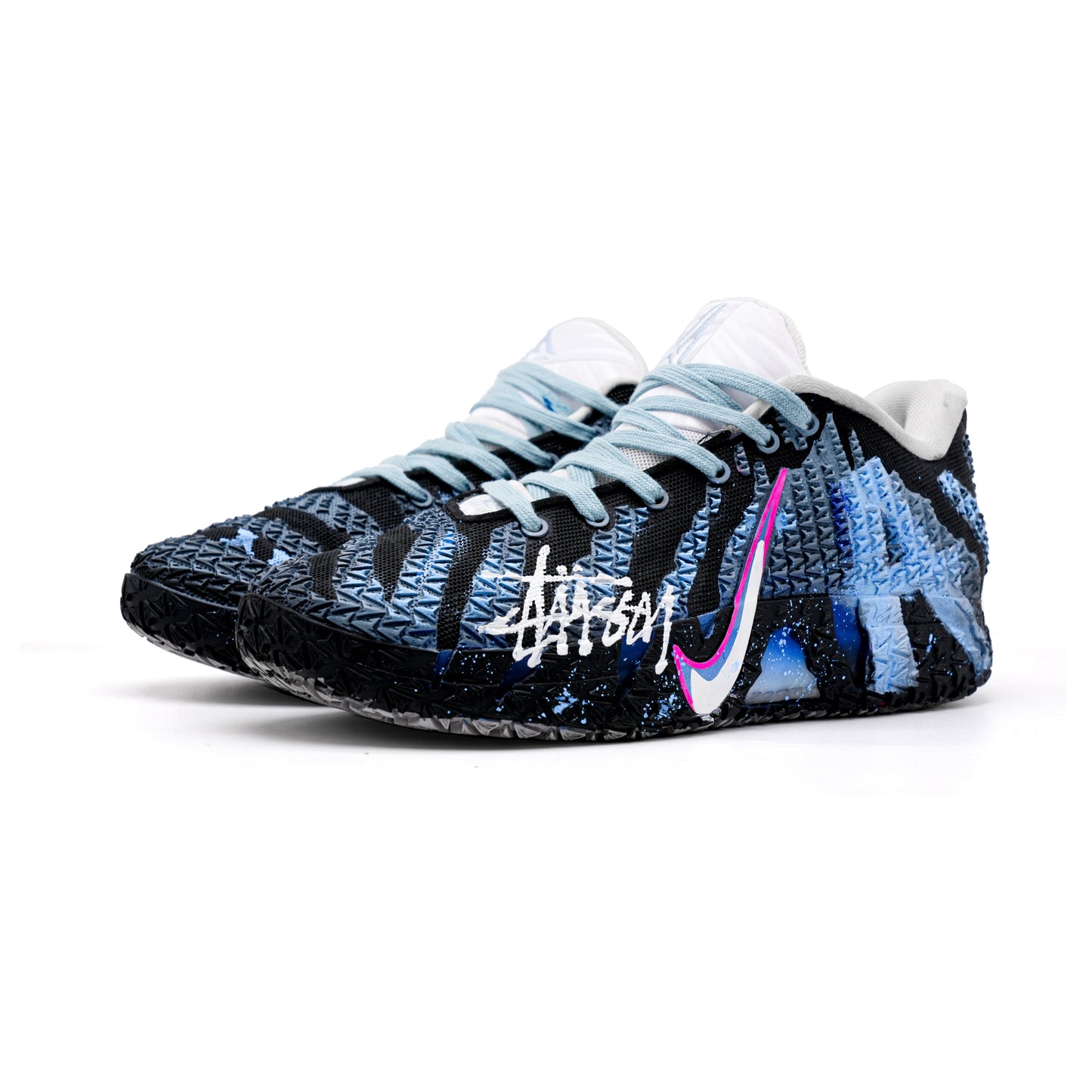 Nike Ja 3 'Blue' [customized]
