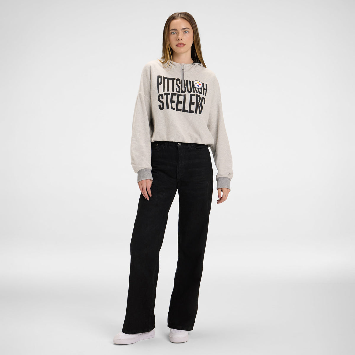 San Francisco 49ers Sport Night Heather Gray Women's Hoodie