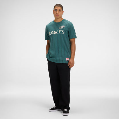 Kansas City Chiefs Throwback Retro Pinstripe T-Shirt