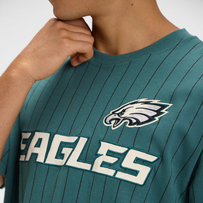 Kansas City Chiefs Throwback Retro Pinstripe T-Shirt