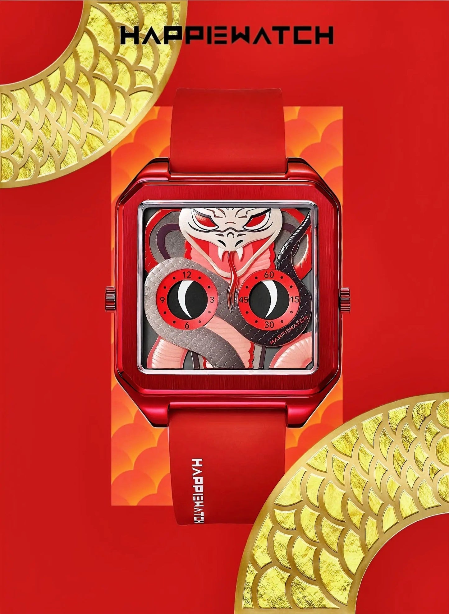 HappieWatch Medusa Crimson Edition: The Power of Desire