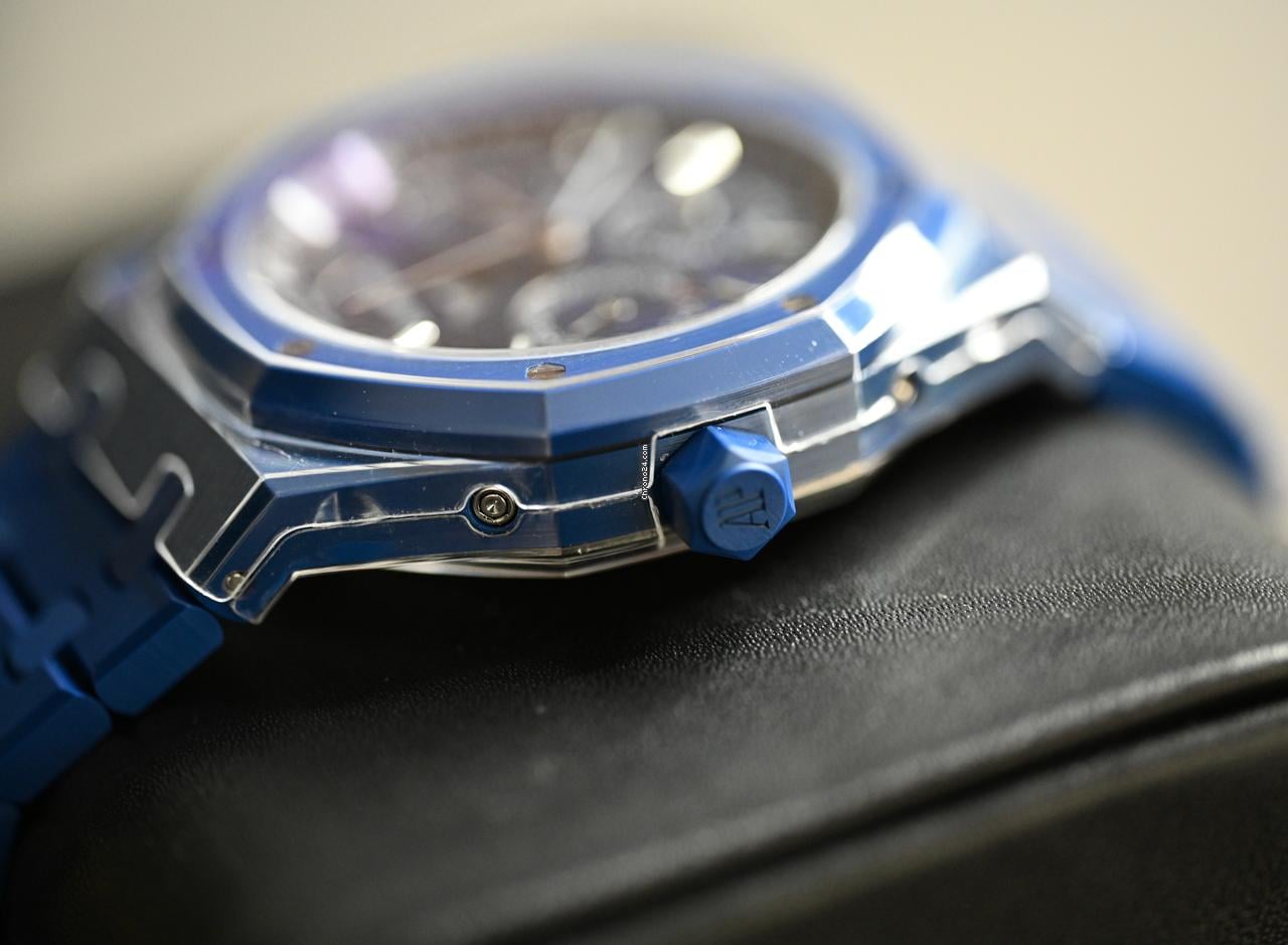 Audemars Piguet Royal Oak Perpetual Calendar 26579CS.OO.1225CS.01 Blue Ceramic Blue Dial