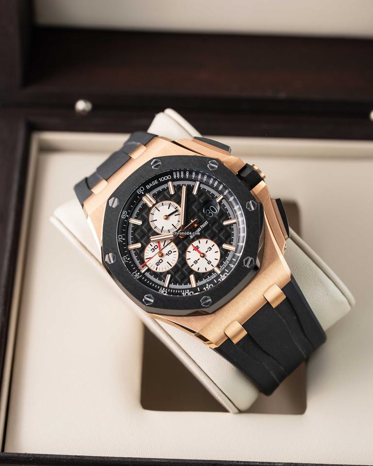 Audemars Piguet Royal Oak Offshore 26400RO.OO.A002CA.01 Chronograph Rose Gold Black Dial (2012)