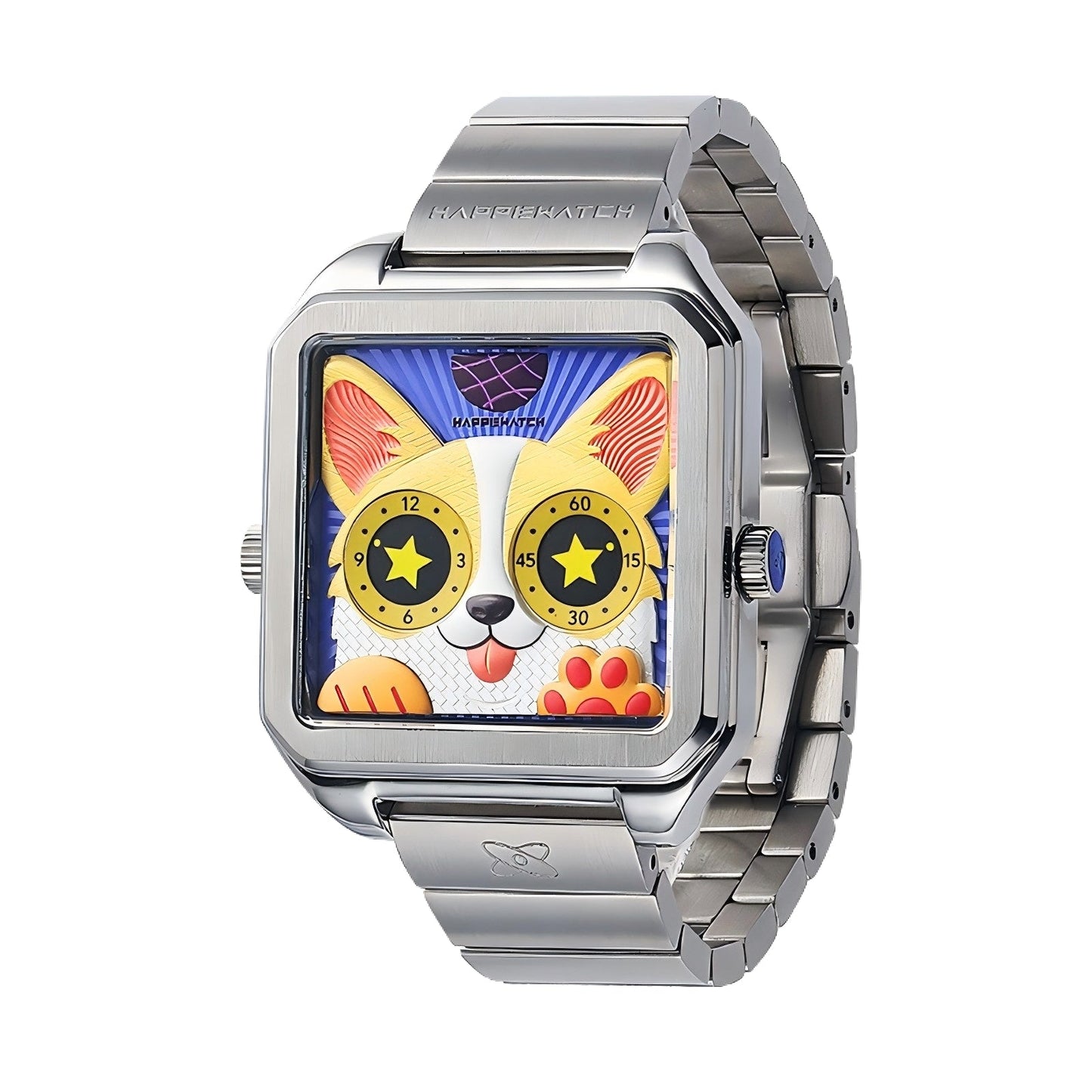 HappieWatch The Corgi Rebel — Modern Dog Watch with Attitude