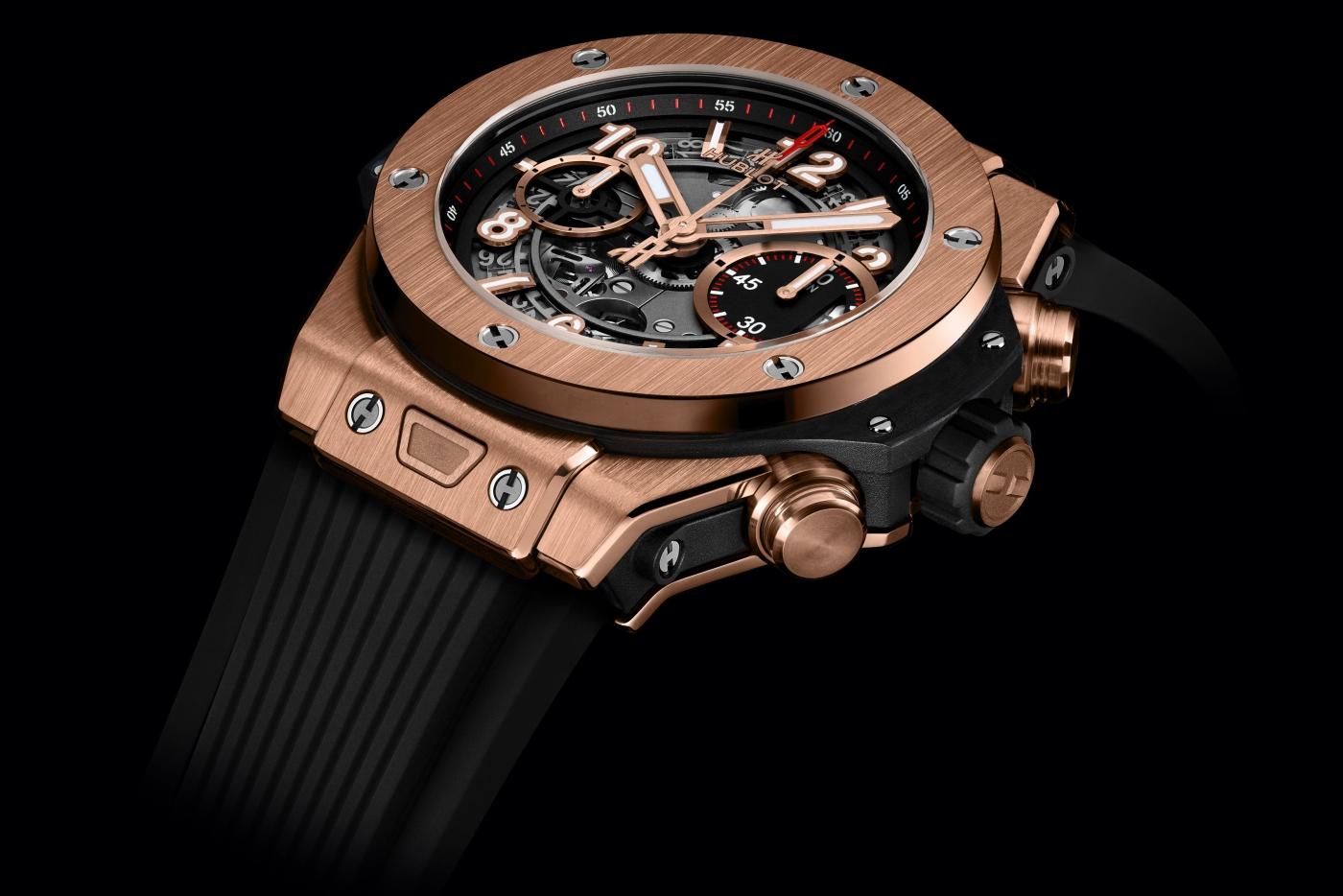 Big Bang Automatic Chronograph Men-s 18K King Gold Watch