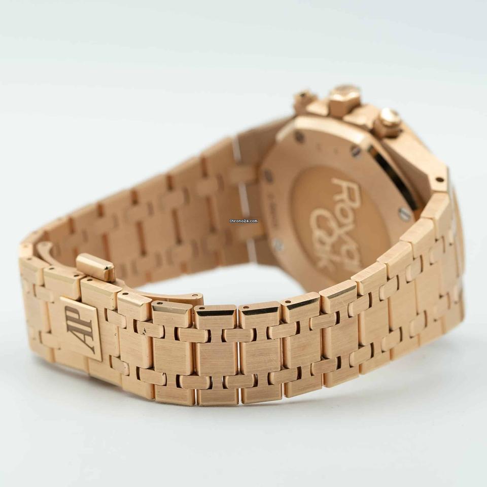 Audemars Piguet Royal Oak 26315OR.OO.1256OR.01 Chronograph Rose Gold Silver Dial (2020)