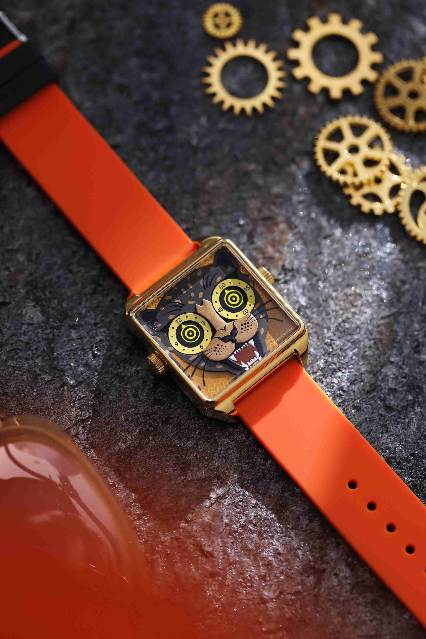 HappieWatch Panther Shadow – A Statement of Silent Confidence