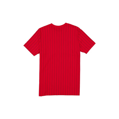 Kansas City Chiefs Throwback Retro Pinstripe T-Shirt