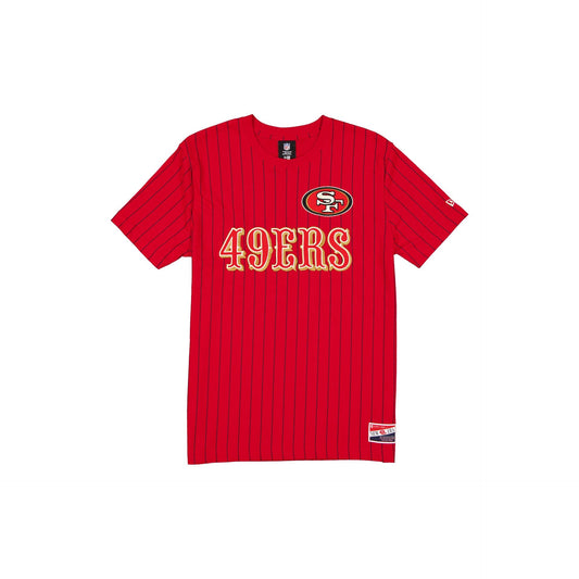 San Francisco 49ers Throwback Retro Pinstripe T-Shirt