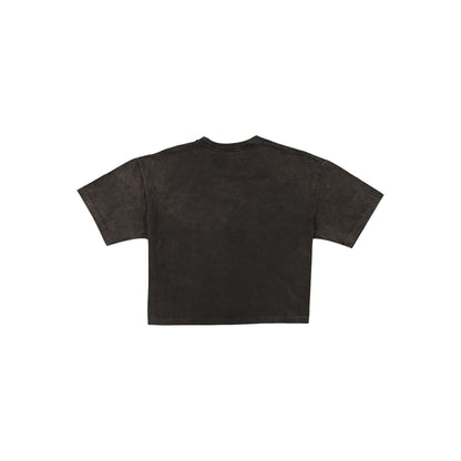 Chicago Bears Sport Night Black Cropped Women's T-Shirt