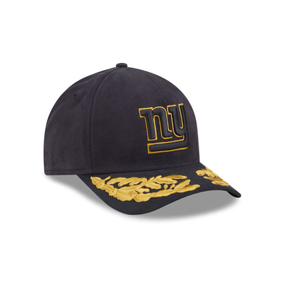 Alpha Industries x New York Giants Black 9FORTY M-Crown A-Frame Snapback Hat