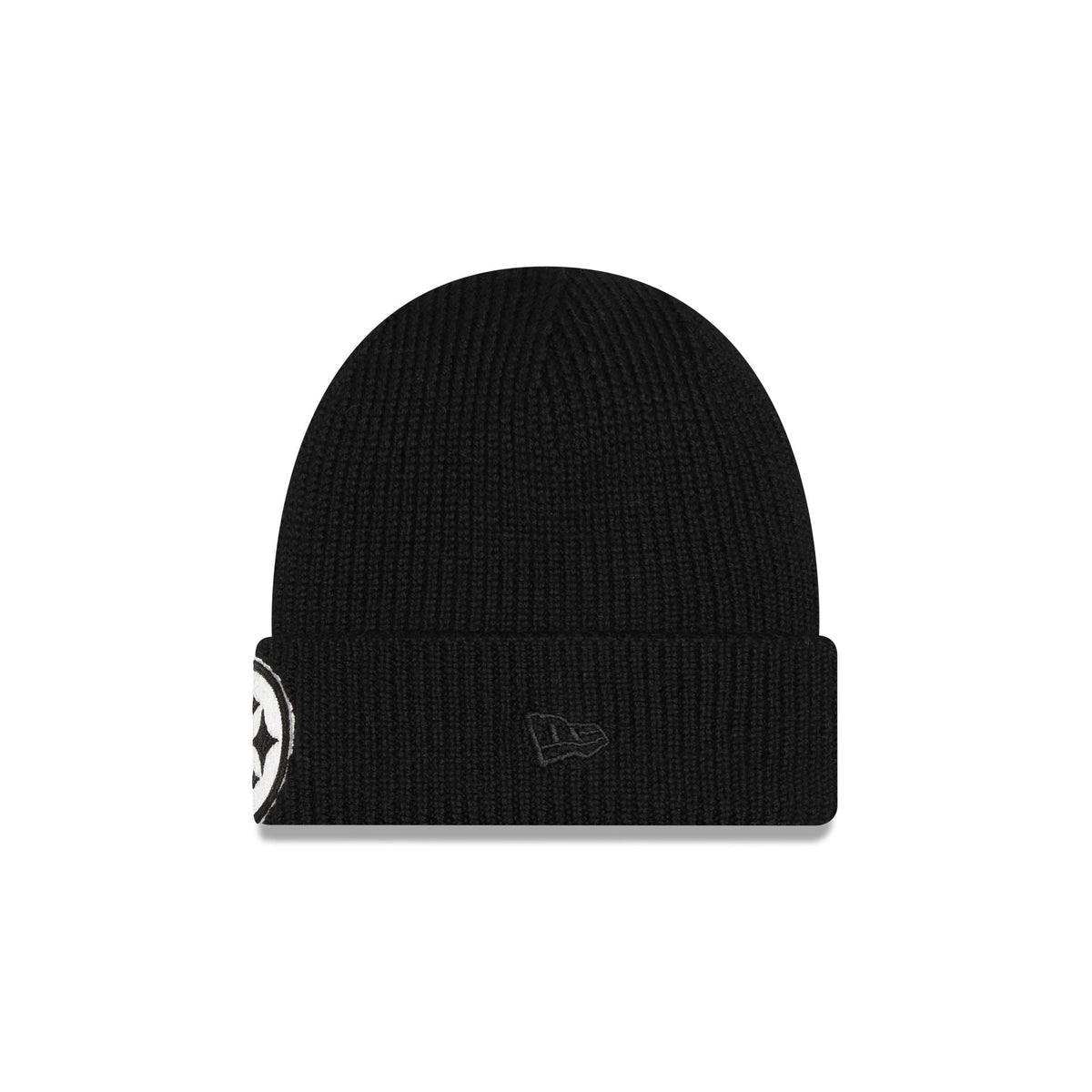 Alpha Industries x Pittsburgh Steelers Black Cuff Knit Hat