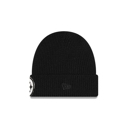 Alpha Industries x Pittsburgh Steelers Black Cuff Knit Hat