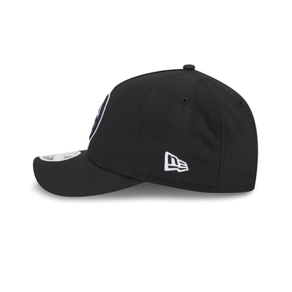 Pittsburgh Steelers Black & White 9FORTY M-Crown A-Frame Snapback Hat