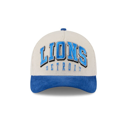 Detroit Lions Stacked Corduroy 9FORTY M-Crown A-Frame Snapback Hat