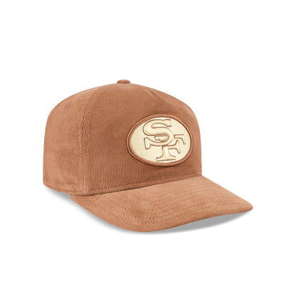 San Francisco 49ers Nostalgic Brown Corduroy 19TWENTY Adjustable Hat