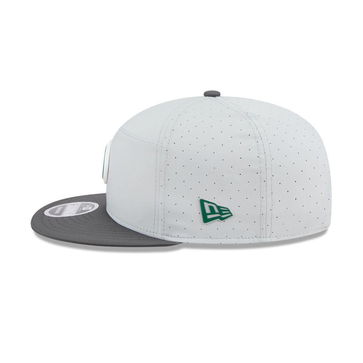 New York Jets 2025 Training Gray Split Panel 9FIFTY Snapback Hat