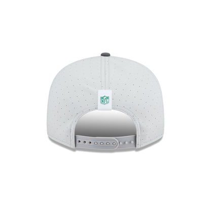 New York Jets 2025 Training Gray Split Panel 9FIFTY Snapback Hat