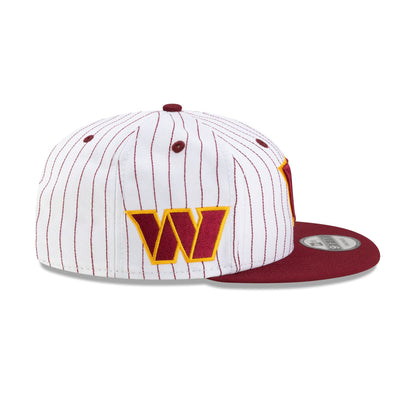 Washington Commanders Deceptor Pinstripe 9FIFTY Snapback Hat