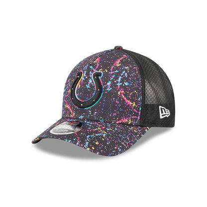 Indianapolis Colts 2025 Crucial Catch 9FORTY M-Crown A-Frame Trucker Hat