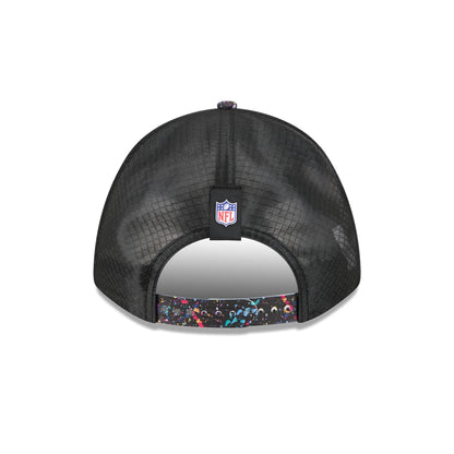 Los Angeles Chargers 2025 Crucial Catch 9FORTY M-Crown A-Frame Trucker Hat