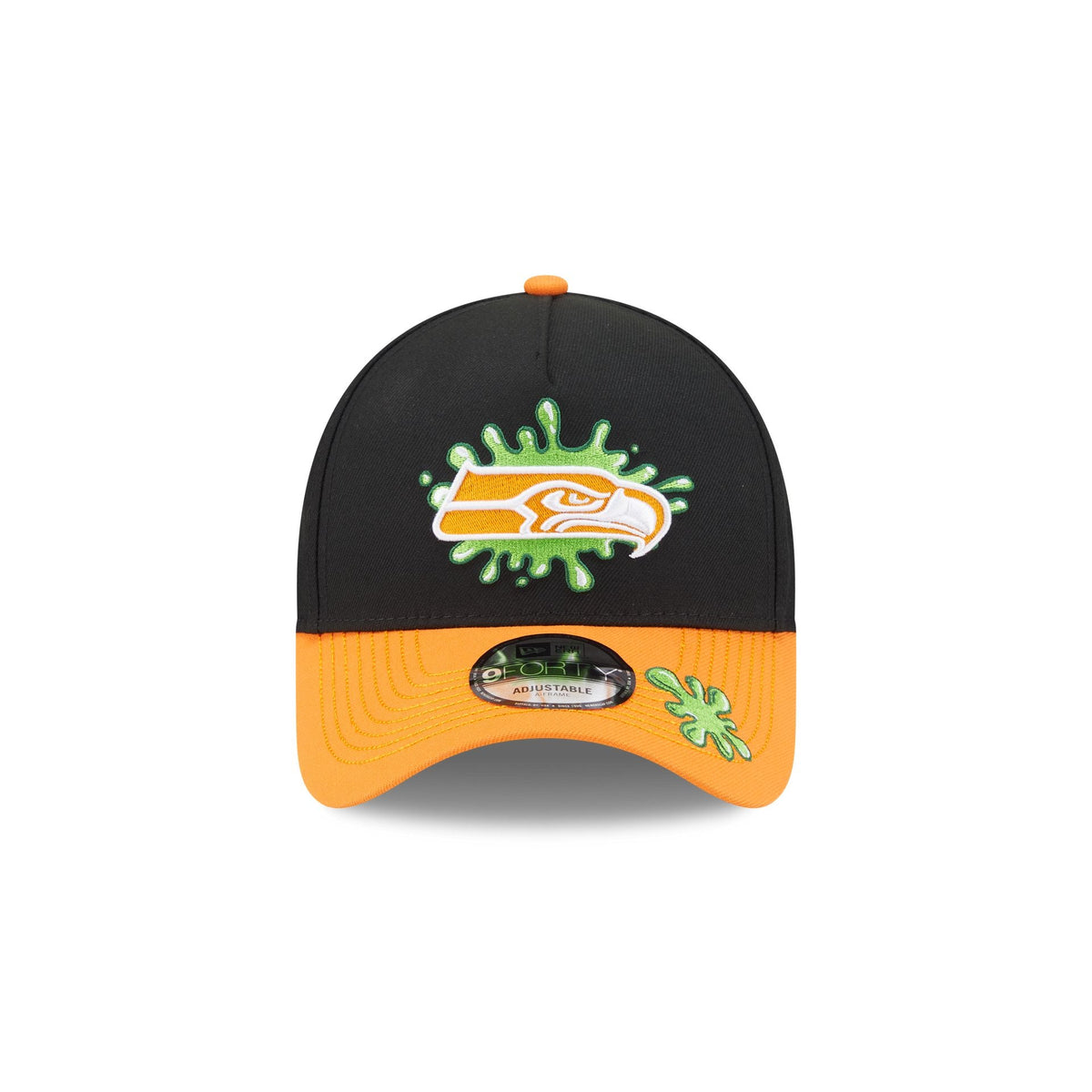 Nickelodeon Slime x Seattle Seahawks 9FORTY A-Frame Snapback Hat