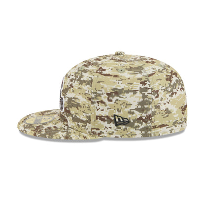 Cleveland Browns 2025 Salute to Service Fan Gear 59FIFTY Fitted Hat