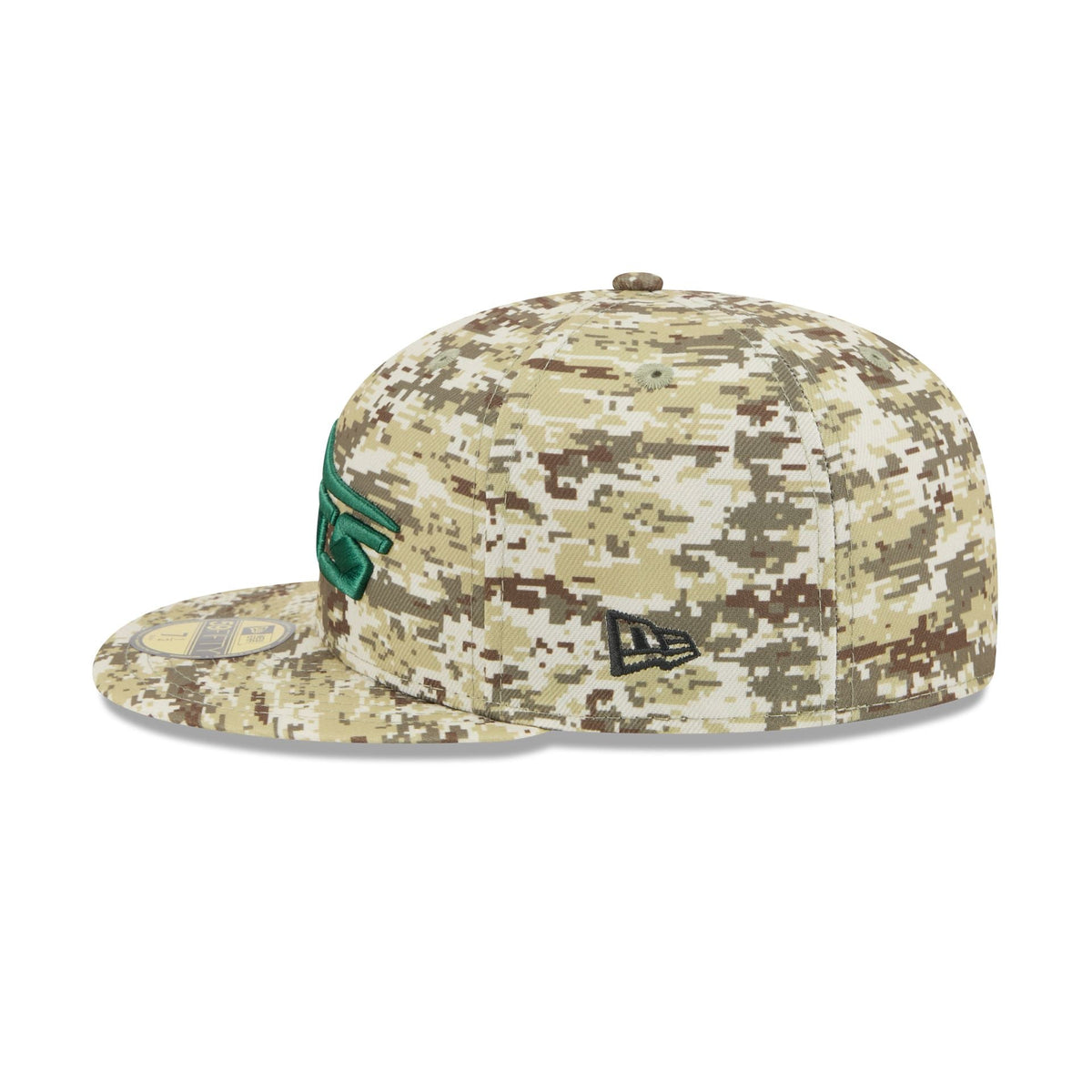 New York Jets 2025 Salute to Service Fan Gear 59FIFTY Fitted Hat