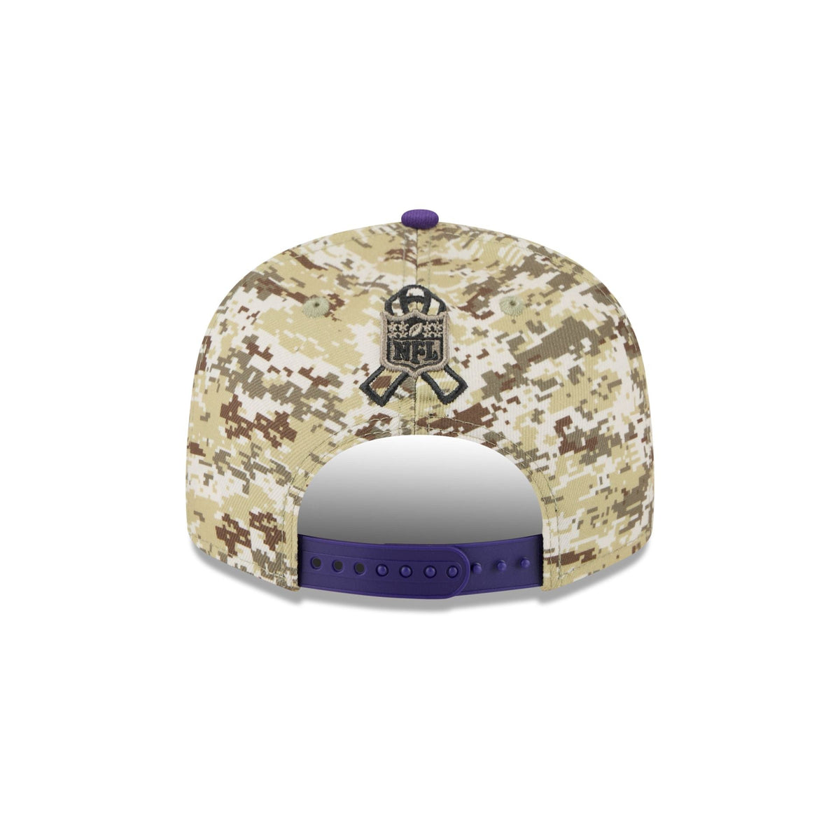 Minnesota Vikings 2025 Salute to Service Fan Gear 9FIFTY Snapback Hat