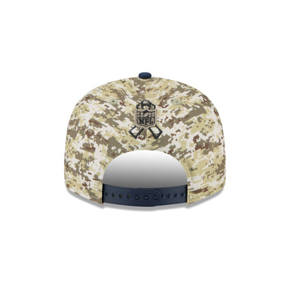 Tennessee Titans 2025 Salute to Service Fan Gear 9FIFTY Snapback Hat