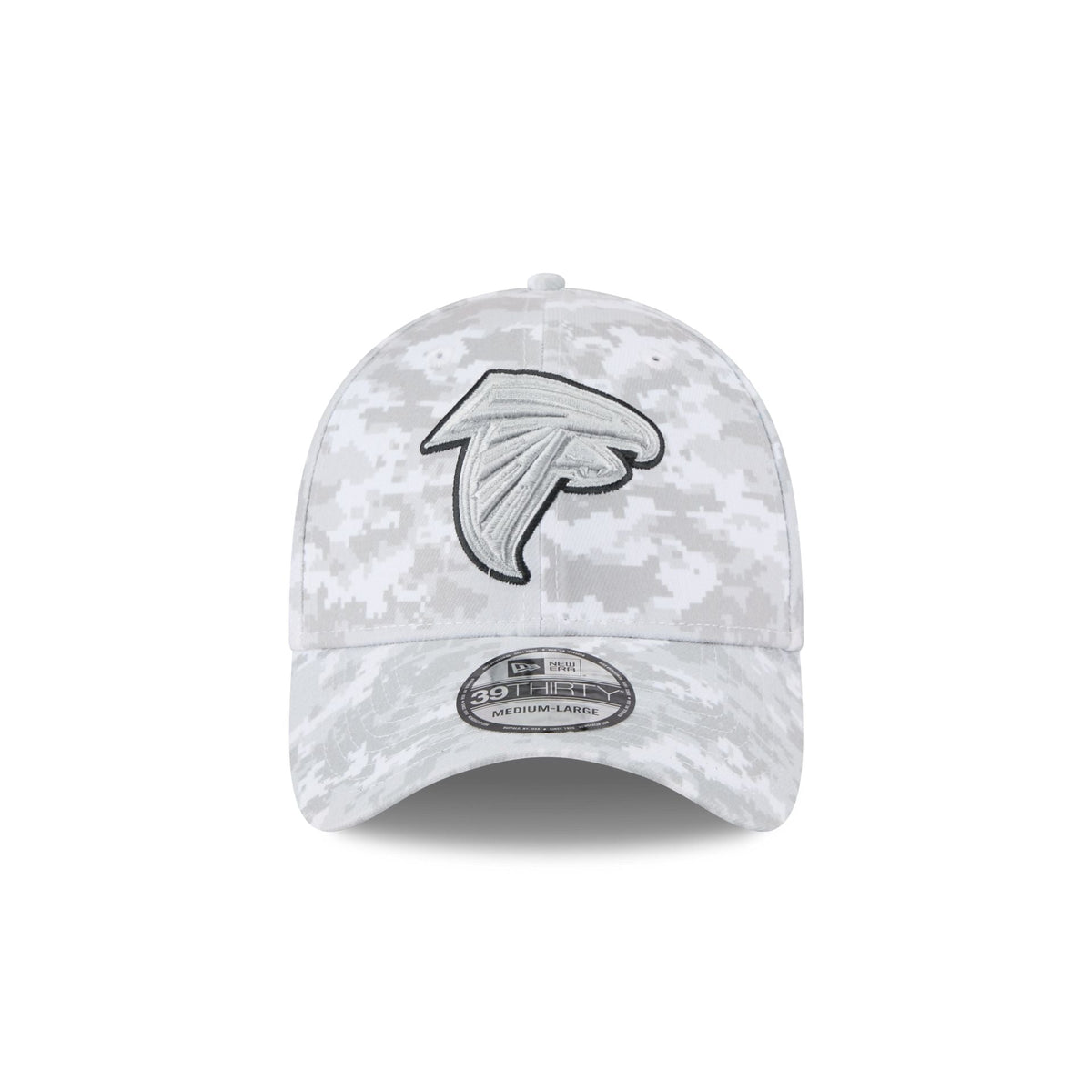 Atlanta Falcons 2025 Salute to Service Fan Gear 39THIRTY Stretch Fit Hat