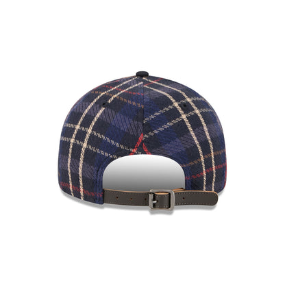 Dallas Cowboys Grunge Plaid Retro Crown 9FIFTY Adjustable Hat