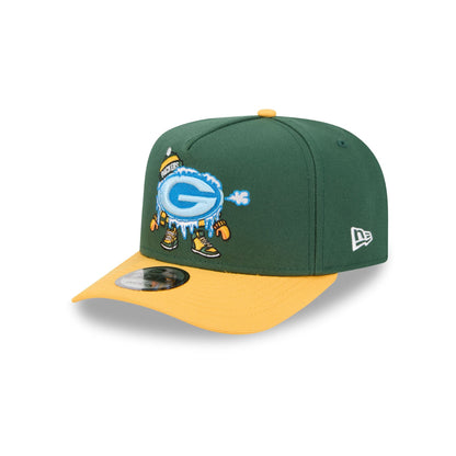Green Bay Packers Cartoon 9FIFTY A-Frame Snapback Hat