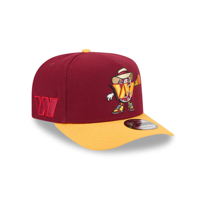 Washington Commanders Cartoon 9FIFTY A-Frame Snapback Hat