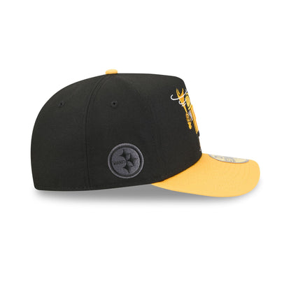 Pittsburgh Steelers Cartoon 59FIFTY A-Frame Fitted Hat