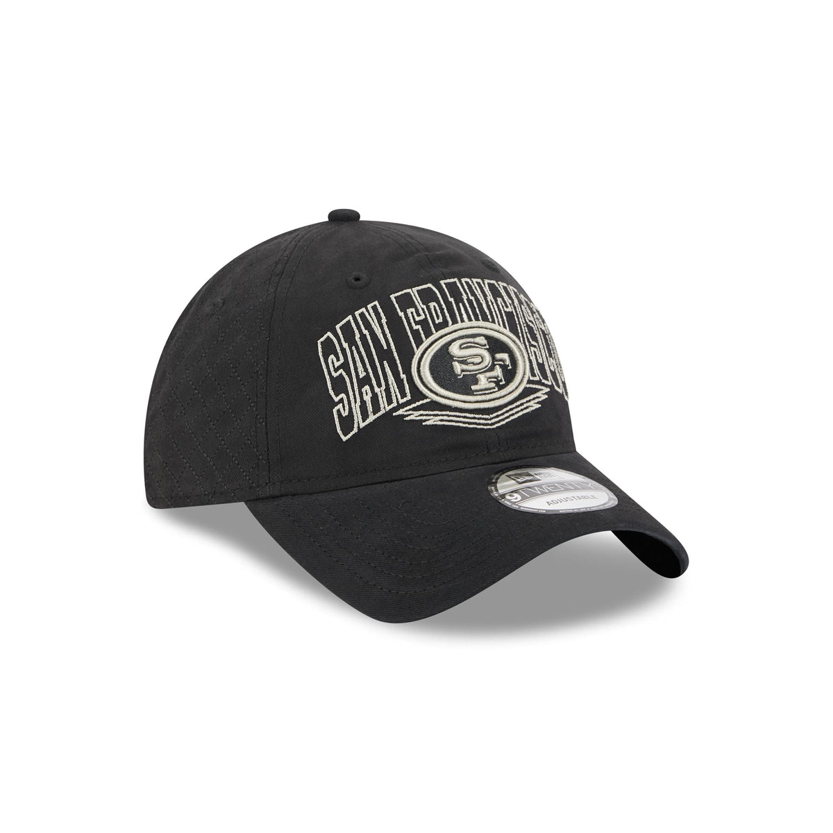 San Francisco 49ers Quilted Wordmark 9TWENTY Adjustable Hat
