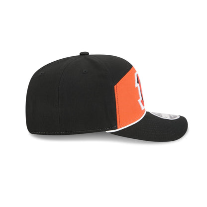 Cincinnati Bengals Split Panel 9SEVENTY Stretch-Snap Hat